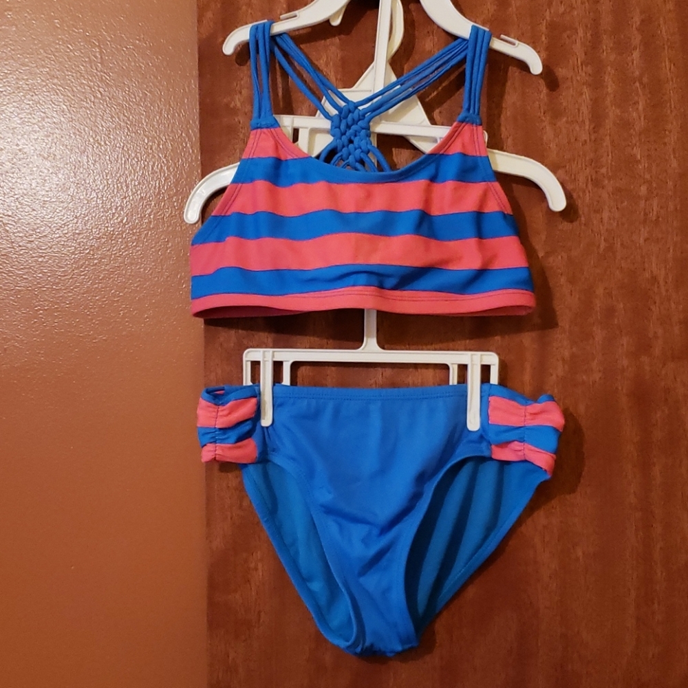 💖Worn Once! Justice Bikini